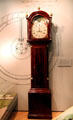 Francis Cabot Lowell's tall clock by Zalman Aspinwal of Boston at Boott Cotton Mills. Lowell, MA.