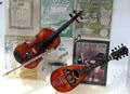 Violin & Mandolin at Boott Cotton Mills Boarding House immigrant gallery. Lowell, MA.