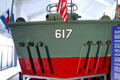 Stern of PT617 at Battleship Cove. Fall River, MA.