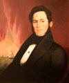 Portrait of Captain Isaac Chase Howland at New Bedford Whaling Museum. New Bedford, MA.