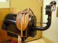 Calvin Coolidge's electric horse exercise machine. Northampton, MA.