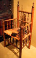 William Brewster turned great chair at Pilgrim Hall Museum. Plymouth, MA.