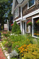 Shop with garden in Thayer House. Sandwich, MA.