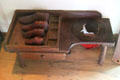 Cobbler's bench at Hoxie House. Sandwich, MA.