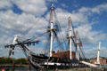 Masts & rigging of USS Constitution. Boston, MA.
