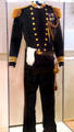 USS Constitution Commandant's dress uniform at Park Service Visitor Center. Boston, MA.
