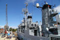USS Cassin Young Destroyer at Charlestown Navy Yard. Boston, MA