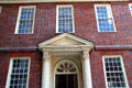 Georgian windows on western facade of Old State House. Boston, MA.