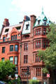 T.M. Rotch House by Rotch & Tilden + F.C. Haven House by John Pickering Putnam. Boston, MA.