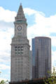 Boston Custom House Tower & One International Place. Boston, MA.