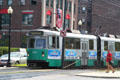 Boston streetcar. Boston, MA.