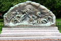 Memorial to the Lexington Minute Men of 1775 by Bashka Paeff. Lexington, MA.