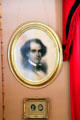 Nathaniel Hawthorne portrait by Eastman Johnson at Longfellow National Historic Site. Cambridge, MA.