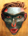 Kwakiutl Dzoonokwa mask at Peabody Museum. Cambridge, MA.