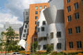 Facade of Gehry's Stata Center at MIT. Cambridge, MA.
