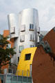 Tower of Gehry building at MIT. Cambridge, MA.