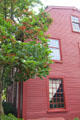 Nathaniel Hawthorne's birthplace moved to grounds of House of Seven Gables. Salem, MA.