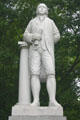 Statue of John Adams - farmer, lawyer, patriot, diplomat, first Vice President, second US President. Quincy, MA.
