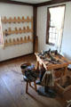 Shoemakers workshop at John Adams birthplace. Quincy, MA.