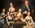 Greenwood-Lee Family portrait by John Greenwood at Museum of Fine Arts. Boston, MA.