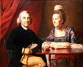 Mr. & Mrs. Isaac Winslow portrait by John Singleton Copley at Museum of Fine Arts. Boston, MA.