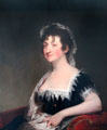 Mrs. James Swan portrait by Gilbert Stuart at Museum of Fine Arts. Boston, MA.