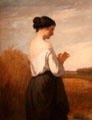 La Marguerite painting by William Morris Hunt at Museum of Fine Arts. Boston, MA.