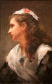 Priscilla painting by William Morris Hunt at Museum of Fine Arts. Boston, MA.