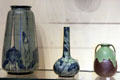 Newcomb Pottery vases of Louisiana at Museum of Fine Arts. Boston, MA.