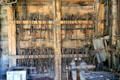 Blacksmith shop tools at Saugus Iron Works. Boston, MA.