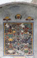 Tile mosaic at Hammond Castle Museum. Gloucester, MA.