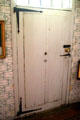 Inside of entrance door at Rev. John Hale House. Beverly, MA.
