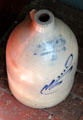 Stoneware jug made for E.E. Hall & Co. 171 Blackstone St., Boston, MA at Rev. John Hale House. Beverly, MA.