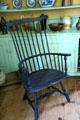 Windsor chair in kitchen at Jeremiah Lee Mansion. Marblehead, MA.