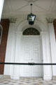 Doorway of Maryland State Capital. Annapolis, MD.