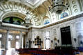 Assembly hall honoring naval heros in Naval Academy Memorial Hall. Annapolis, MD.