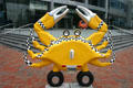 Checkers the Taxi Crab by Christopher Winslow. Baltimore, MD.