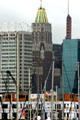Baltimore skyline with 100 East Pratt St., Bank of America & Schaefer Tower. Baltimore, MD.