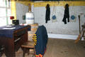 Barracks interior as used in 1812 of Fort McHenry. Baltimore, MD.