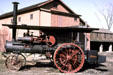 Antique steam engine made by Port Huron Engine & Thresher company at Greenfield Village. Dearborn, MI.