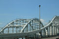 Center span structures of Blue Water Bridge. Port Huron, MI.