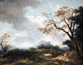 Landscape with Passing Shower painting by Jean-Honoré Fragonard at Detroit Institute of Arts. Detroit, MI.