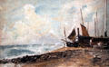 Coast near Brighton painting by John Constable at Detroit Institute of Arts. Detroit, MI.