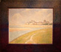 View of Le Crotoy from Upstream painting by George Seurat at Detroit Institute of Arts. Detroit, MI.