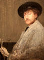 Arrangement in Gray: Portrait of the Painter by James McNeill Whistler at Detroit Institute of Arts. Detroit, MI.