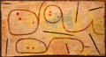 Reclining painting by Paul Klee at Detroit Institute of Arts. Detroit, MI.