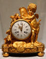 Mantel clock by Jean-Baptiste-François Cronier from France at Detroit Institute of Arts. Detroit, MI.