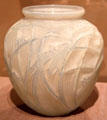Grasshoppers glass vase by Réne Lalique of France at Detroit Institute of Arts. Detroit, MI.