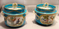 Porcelain ice cream coolers by Sèvres Manuf., France at Detroit Institute of Arts. Detroit, MI.