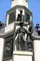 Civil War sailor on Michigan Soldiers & Sailors Monument. Detroit, MI.